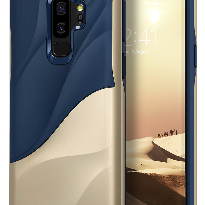 Galaxy S9 Plus Case | Wave - Marina Gold