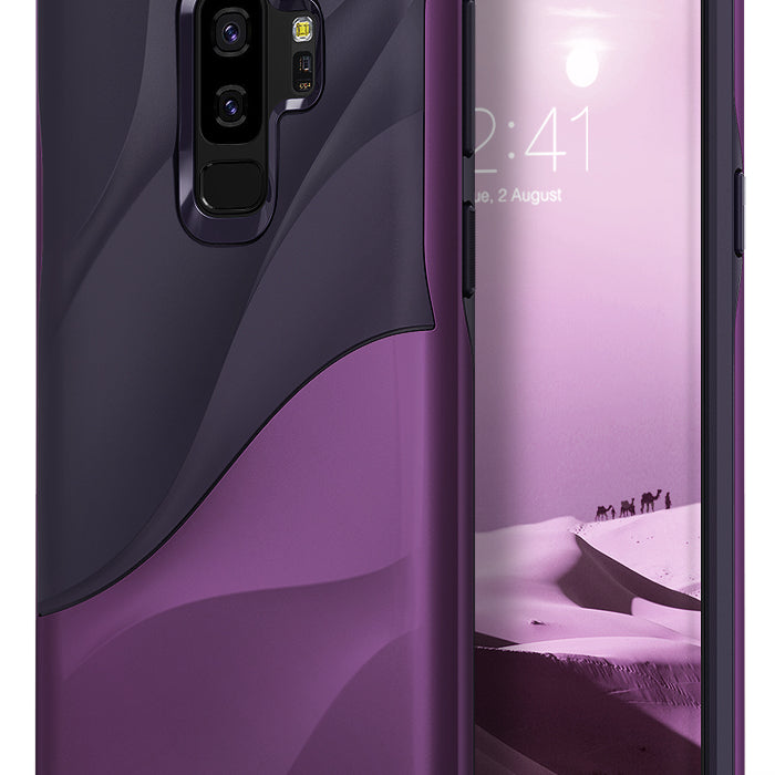 Galaxy S9 Plus Case | Wave - Metallic Purple