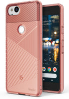 ringke bevel designed thin lightweight tpu case cover for google pixel 2 main rose gold