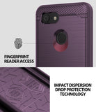 Google Pixel 3 XL Case | Onyx - Fingerprint Reader Access. Impact dispersion drop protection technology