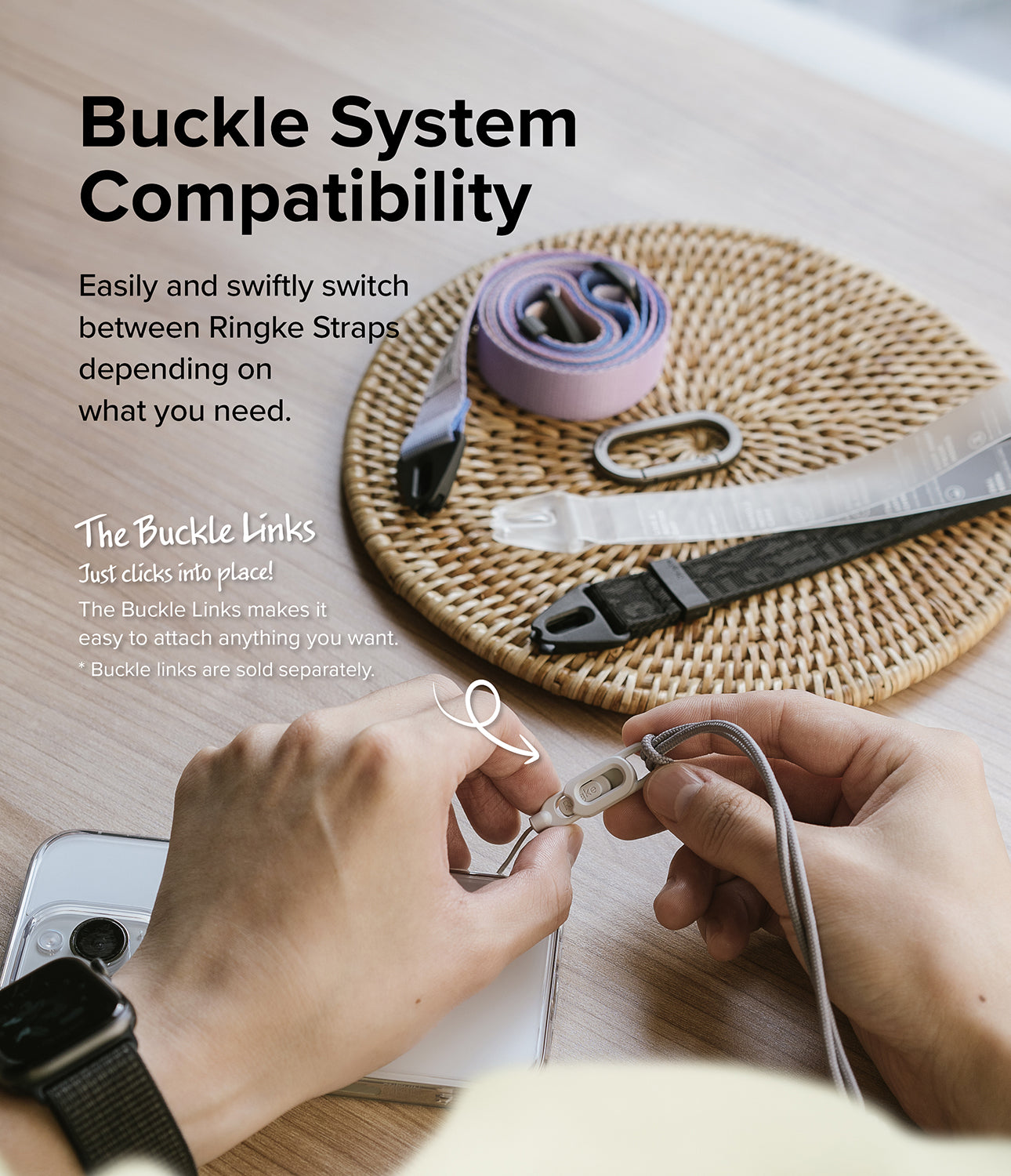 TPU Hand Strap - Ringke Packing Tape