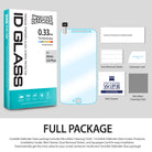 ringke invisible defender tempered glass screen protector for moto g4 plus full package
