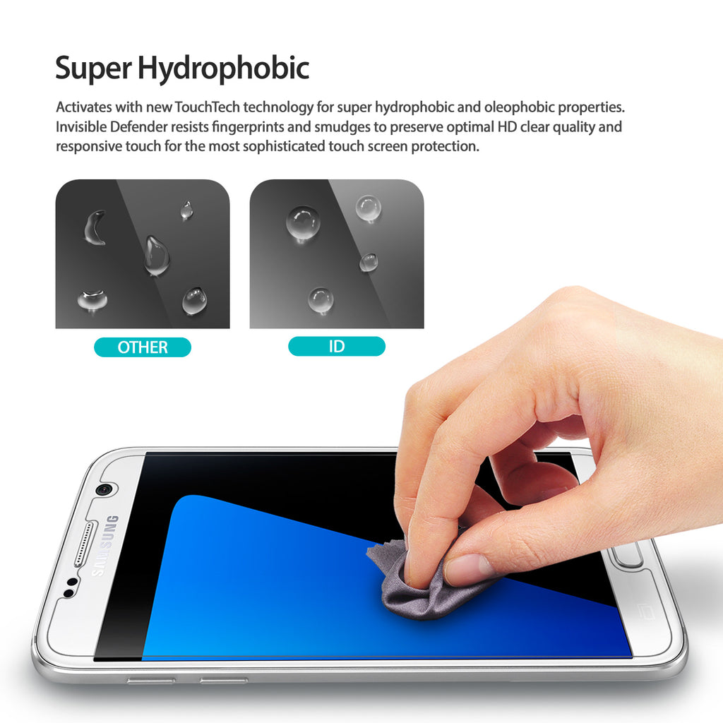 Galaxy S7 Screen Protector | Film (4P) - Super Hydrophobic