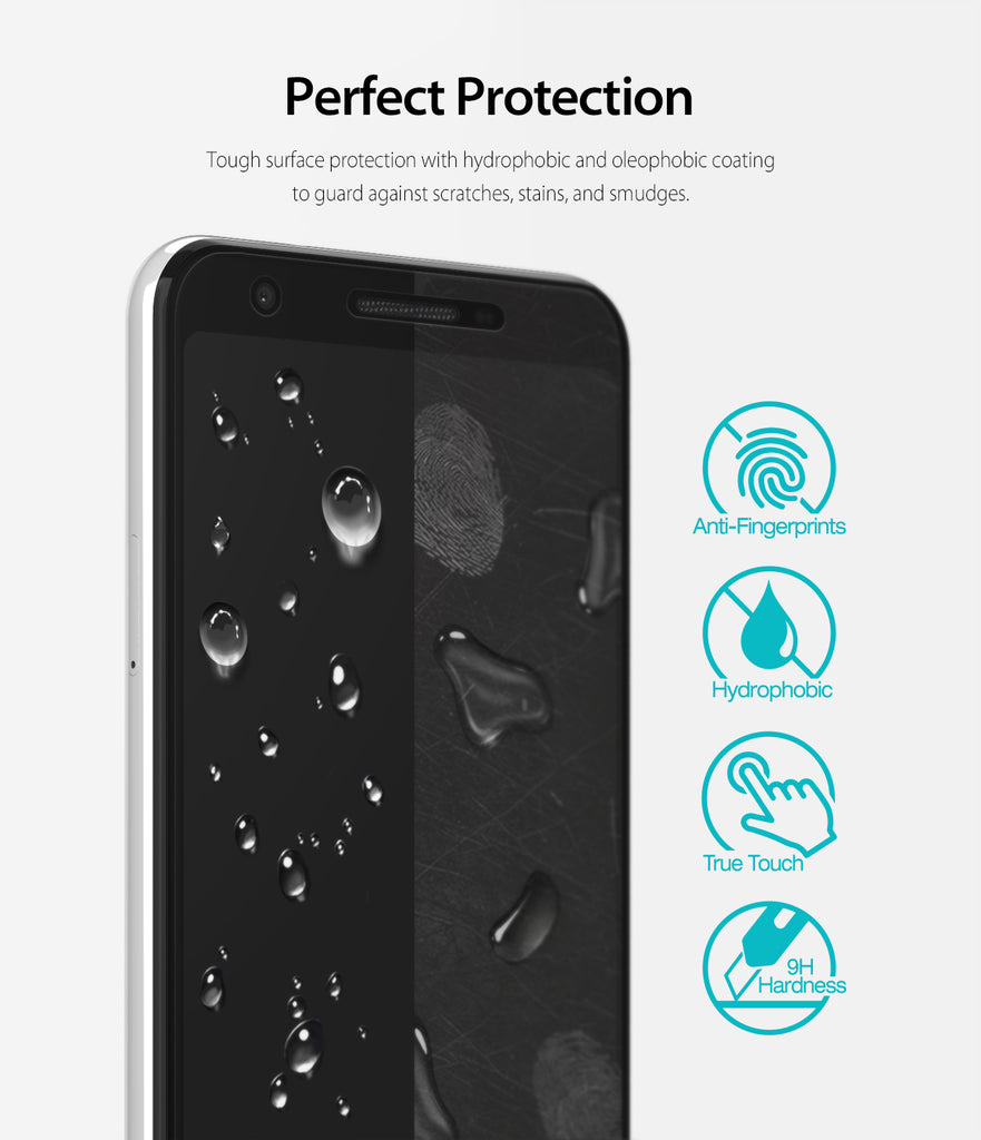 Google Pixel 3a Screen Protector | Glass (3P) - Perfect Protection