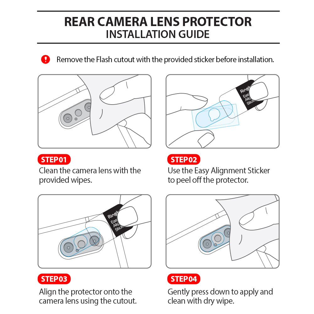 iPhone XS Camera Lens Protector | Glass - Installation Guide