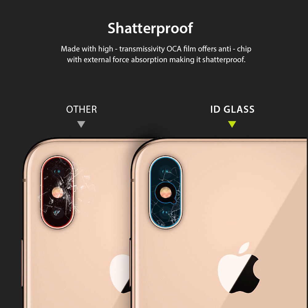 iPhone XS Camera Lens Protector | Glass - Shatterproof