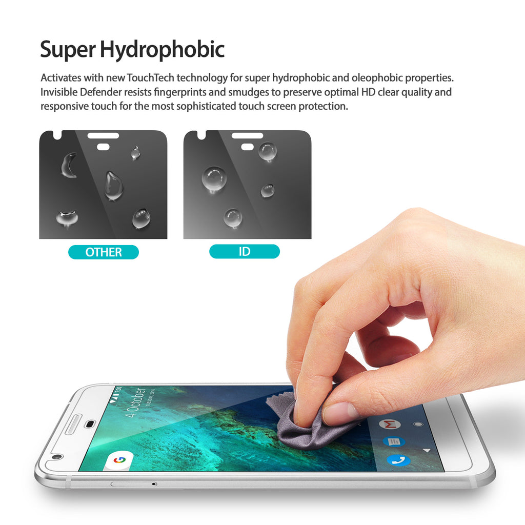 Google Pixel XL Screen Protector | Film (4P) - Super Hydrophobic