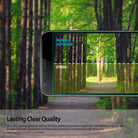 LG G5 Screen Protector | Invisible Defender - Split-screen comparison showing superior clarity of Invisible Defender vs other.