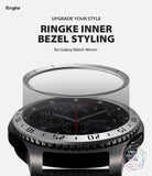 Ringke Inner Bezel Styling for Galaxy Watch 46mm, Gear S3 Frontier, and Gear S3 Classic, GW-46-IN-03, STAINLESS STEEL