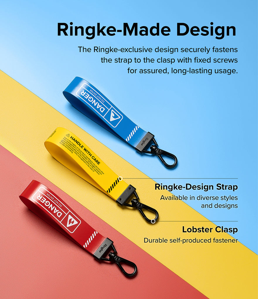 The Ringke exclusive design securely fastens the strap to the clasp with fixed screws for assured, long-lasting usage