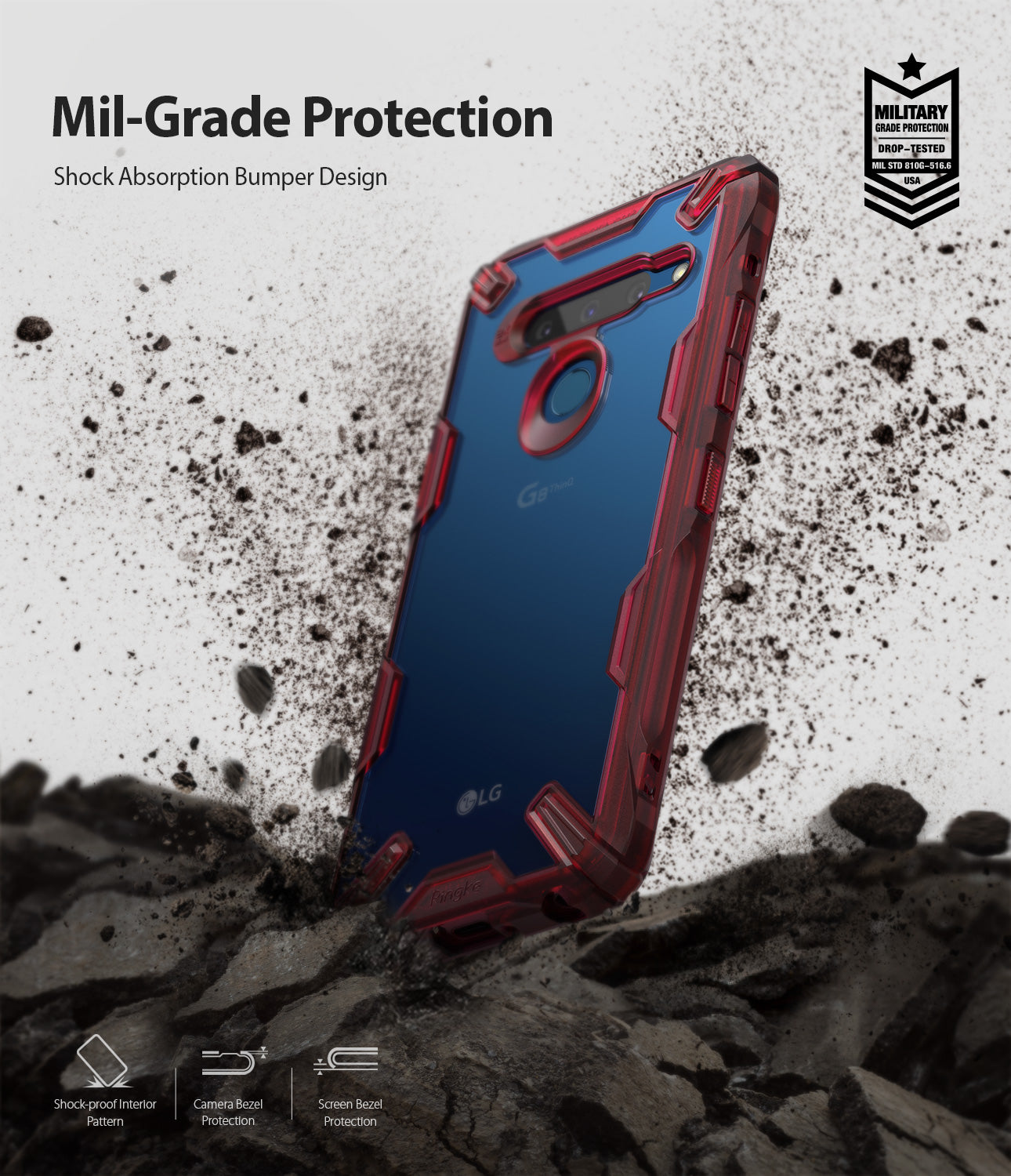 LG G8 ThinQ Case | Fusion-X - Military Grade Drop Protection