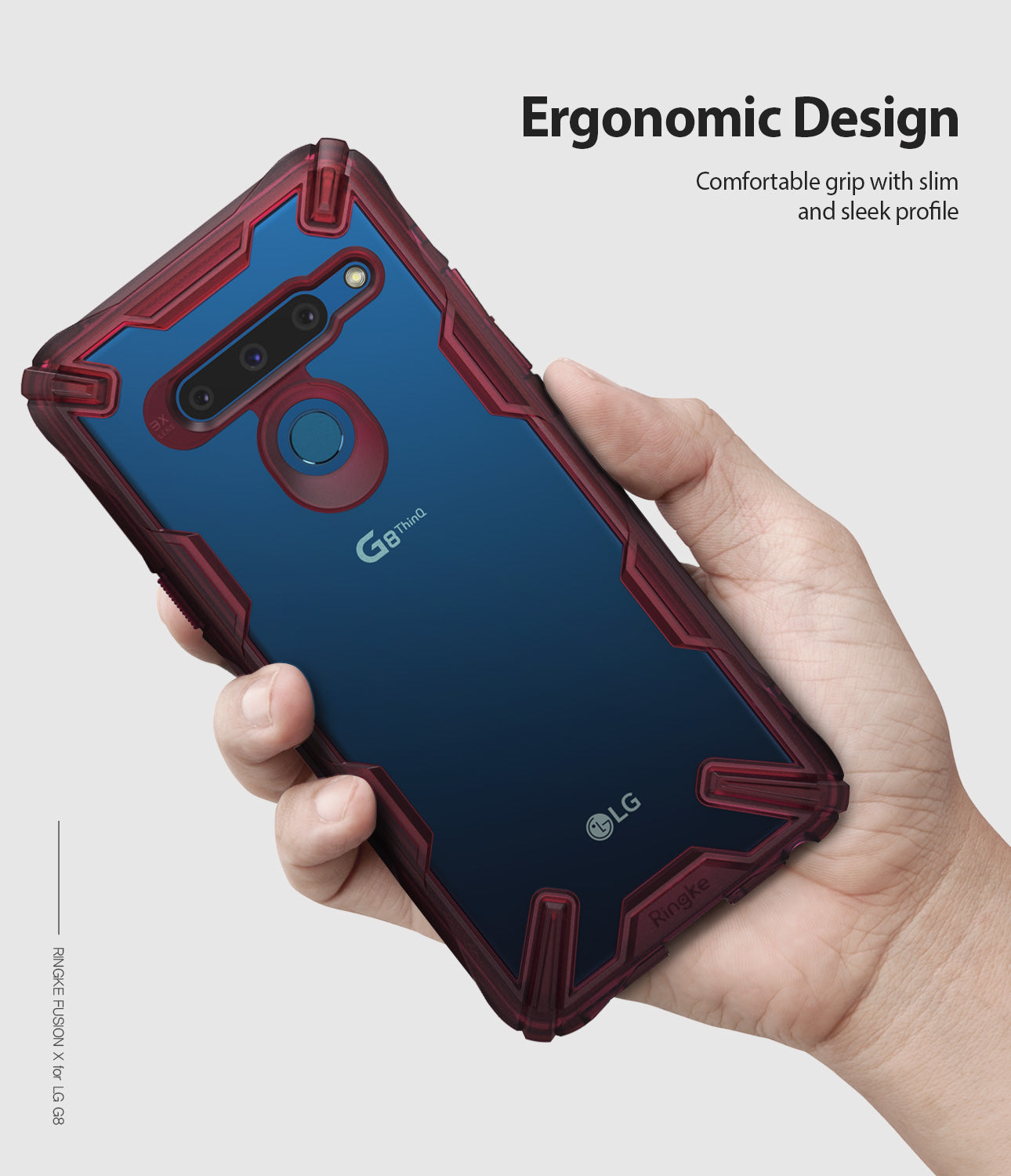 LG G8 ThinQ Case | Fusion-X - Ergonomic Design