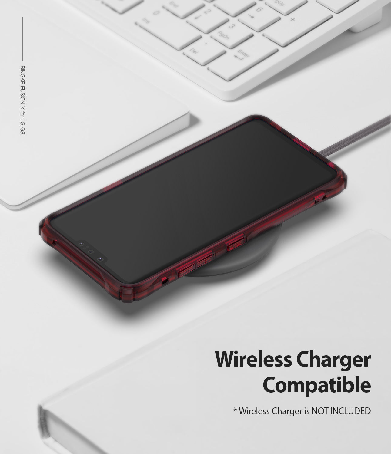 LG G8 ThinQ Case | Fusion-X - Wireless Charging Compatible