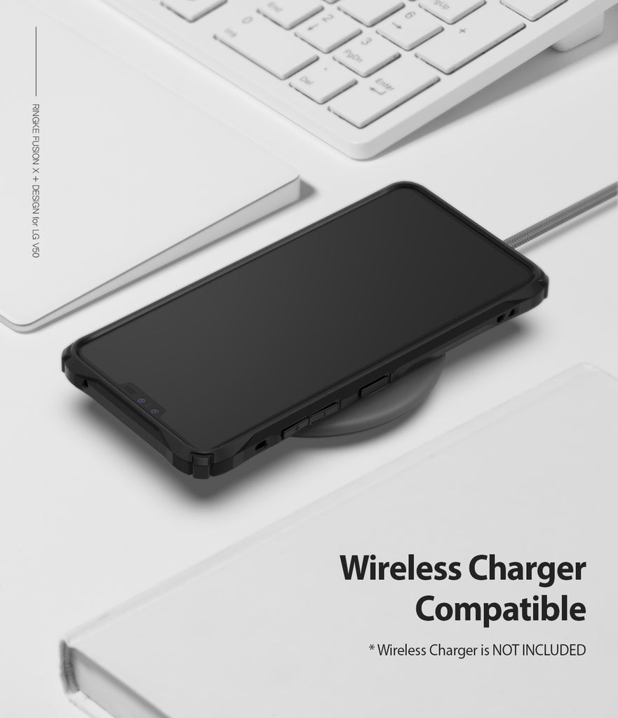 LG V50 ThinQ Case | Fusion-X - Wireless Charging Compatible