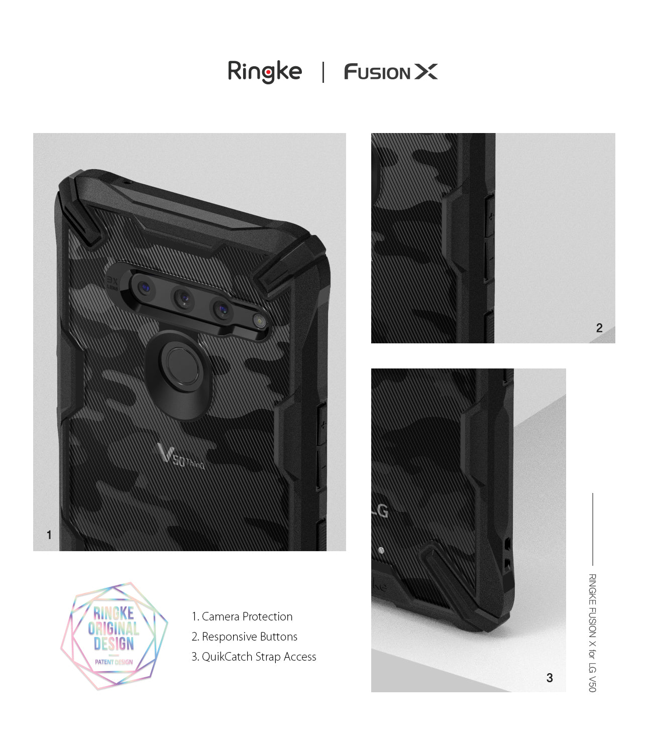 LG V50 ThinQ Case | Fusion-X - By Ringke