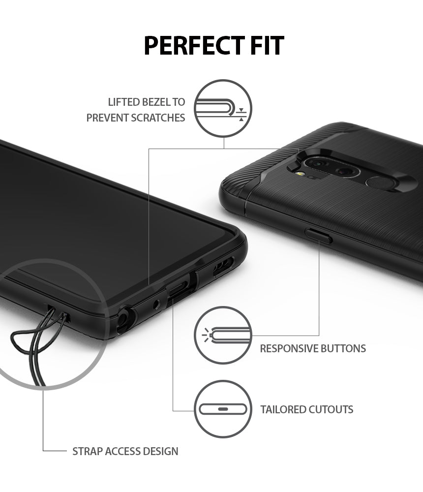 LG G7 ThinQ Case | Onyx - Perfect Fit