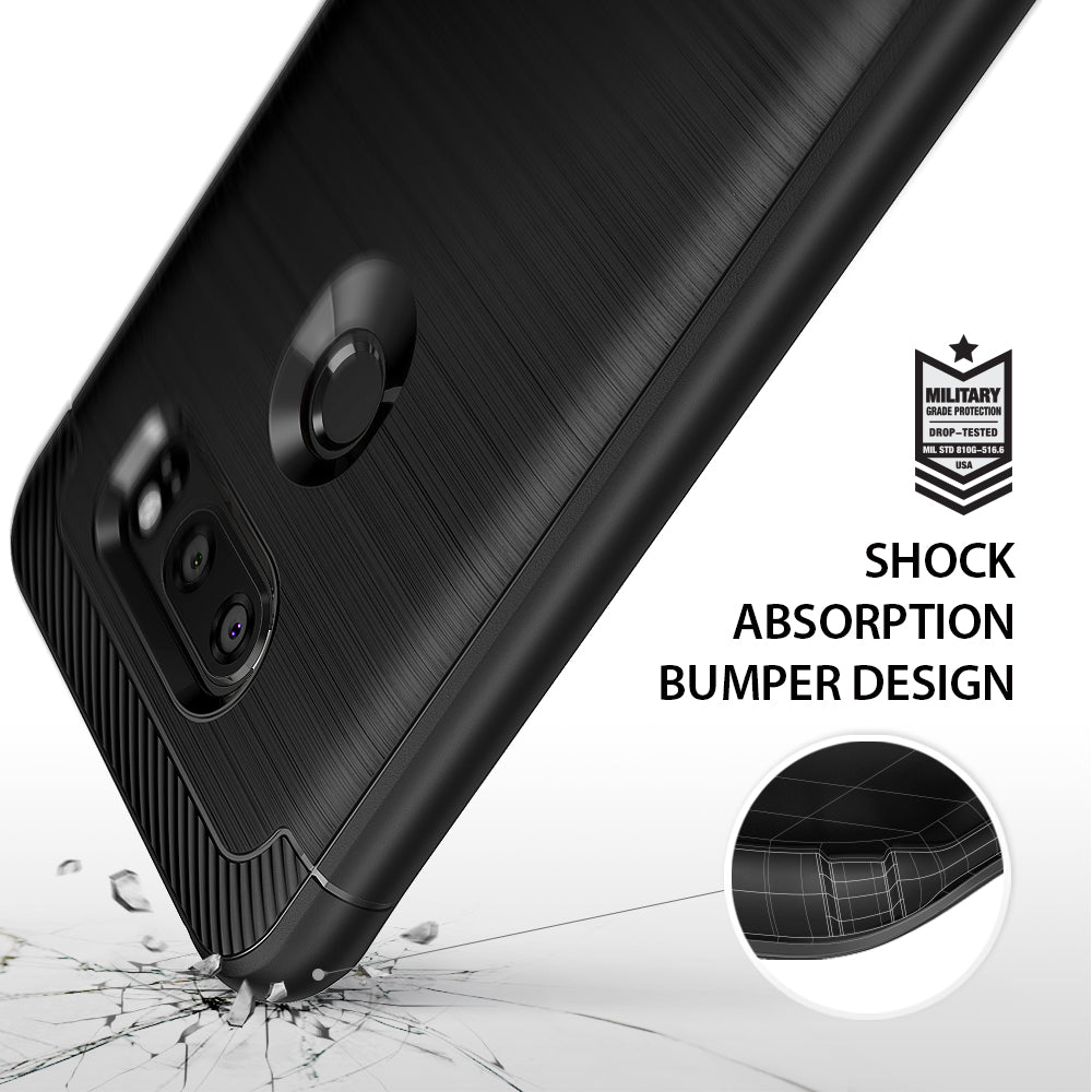 LG V30 ThinQ Case | Onyx - Shock Absorption Bumper Design