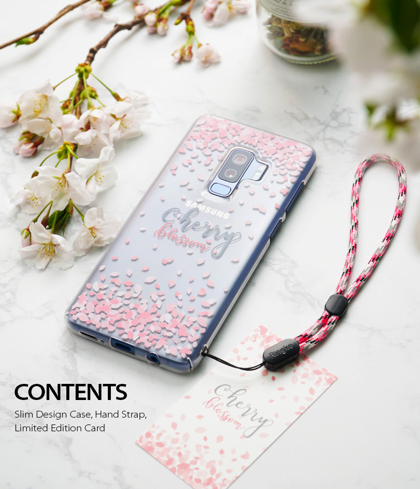Galaxy S9 Plus Case | Slim (Cherry Blossom) - Contents