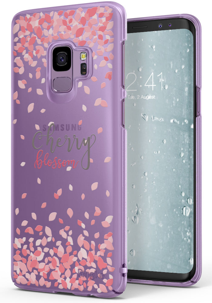 Galaxy S9 Case | Slim (Cherry Blossom) - Clear Mist