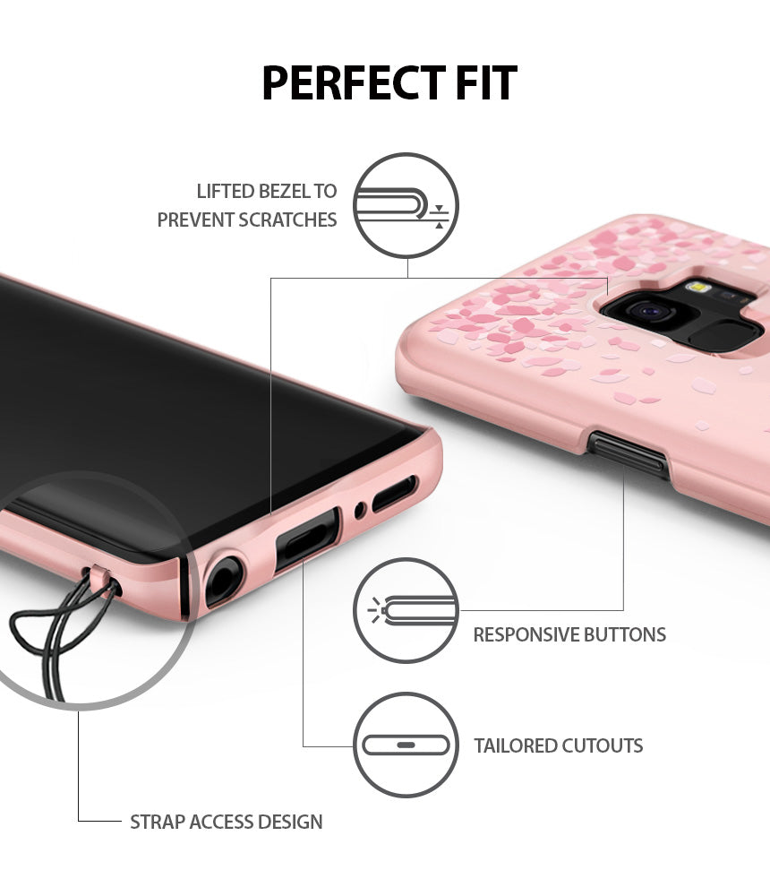 Galaxy S9 Case | Slim (Cherry Blossom) - Perfect Fit