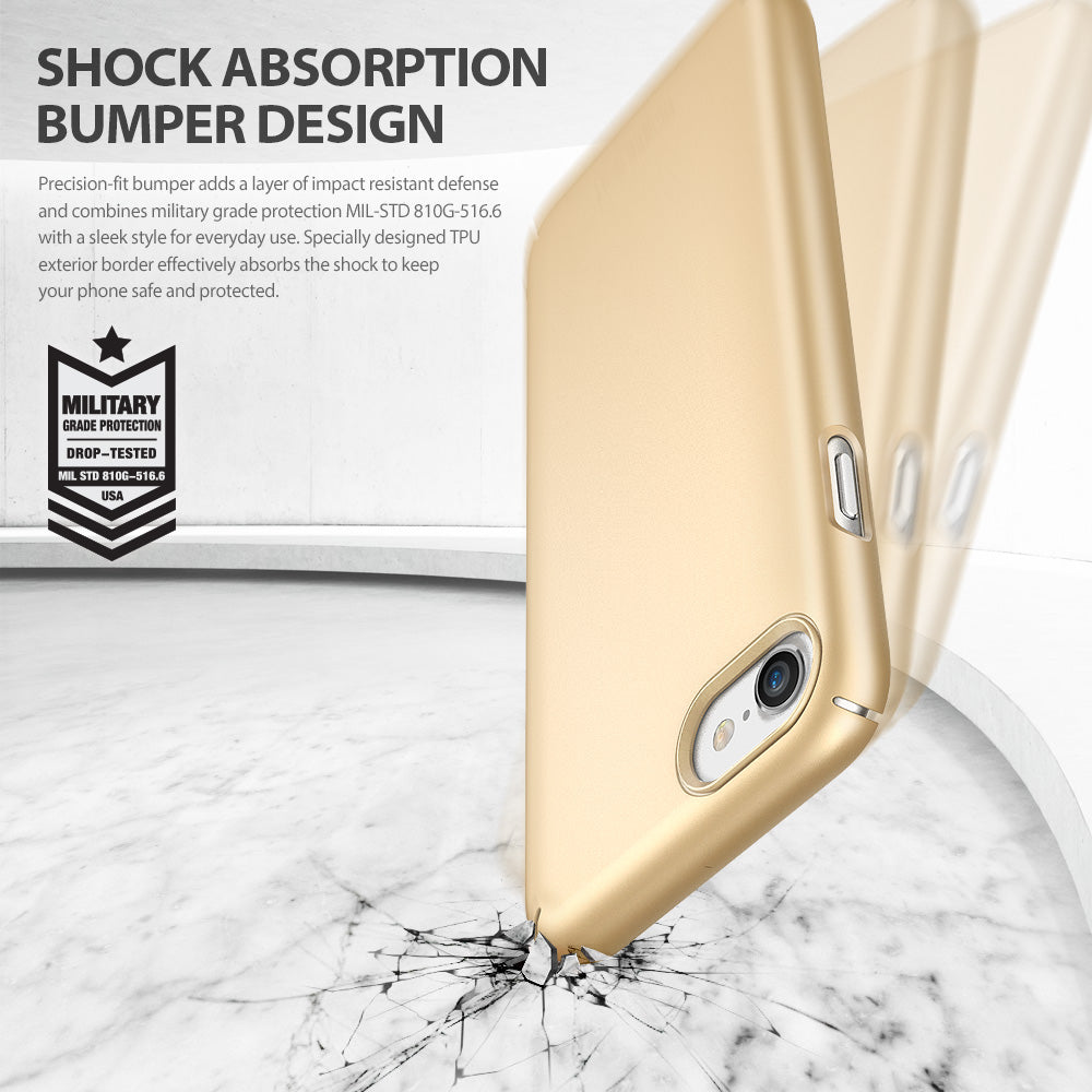 iPhone 8 / 7 / SE 2020 / SE 2022 Case | Slim - Shock Absorption Bumper Design