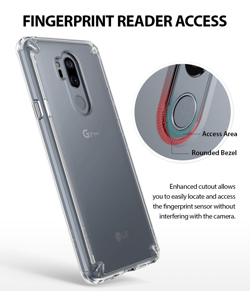 LG G7 ThinQ Case | Fusion 1.5 - Fingerprint Reader Access