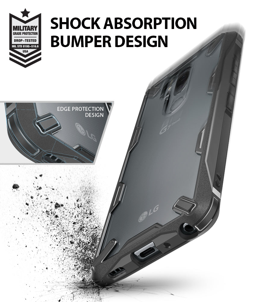 LG G7 ThinQ Case | Fusion-X - Shock Absorption Bumper Design