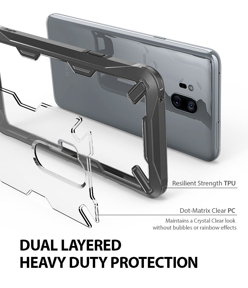 LG G7 ThinQ Case | Fusion-X - Dual Layered Heavy Duty Protection