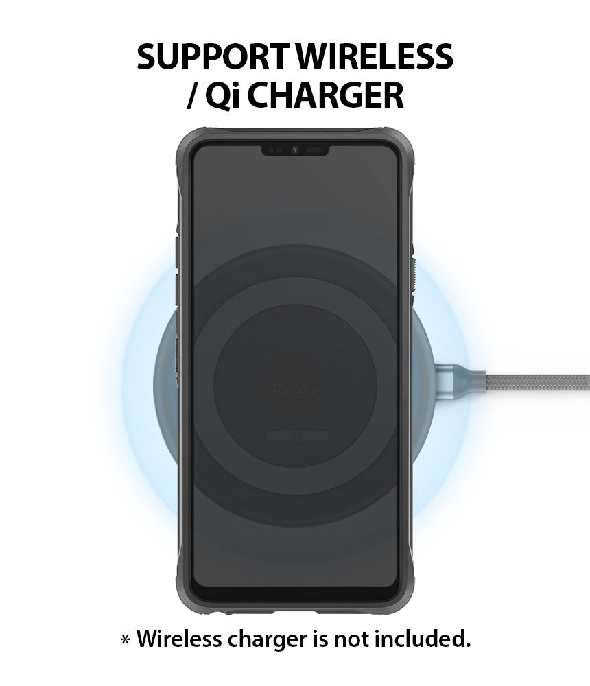 LG G7 ThinQ Case | Fusion-X - Wireless Charger Compatibility.