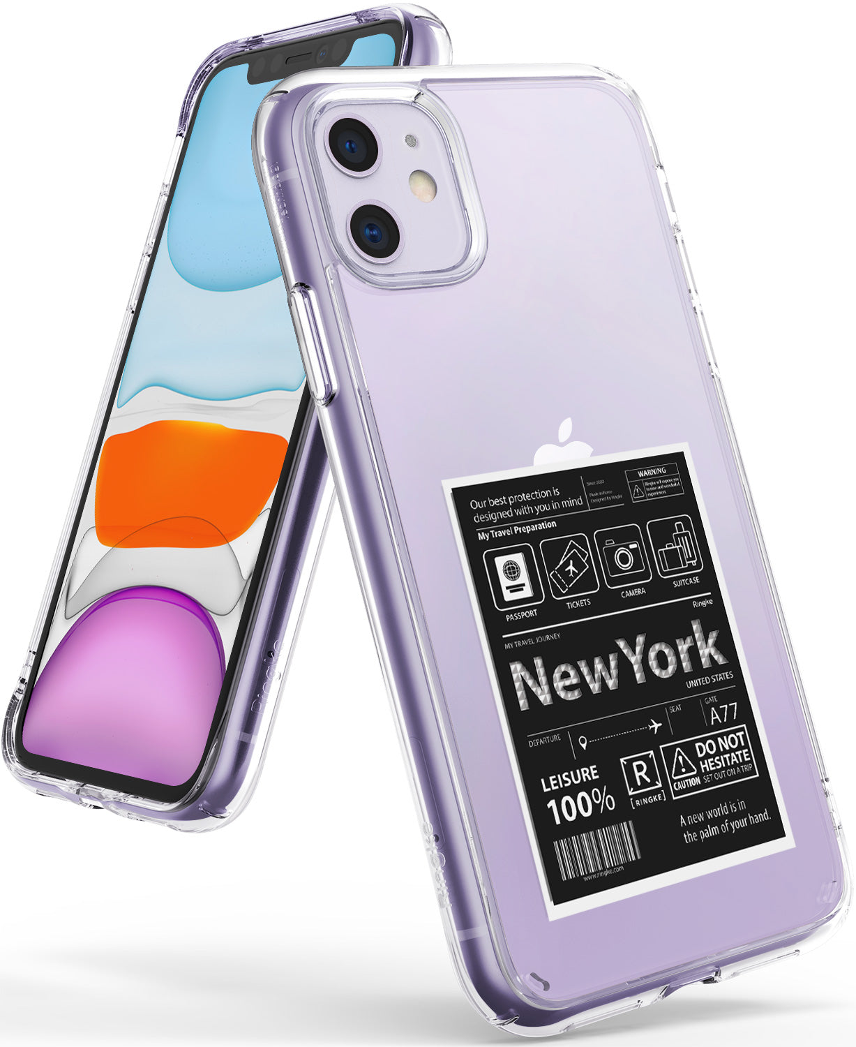 ringke fusion design case compatible with apple iphone 11 (2019)