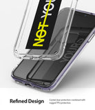 crystal clear protection combined with rugged tpu proteciton