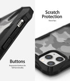 iPhone 11 Pro Max Fusion-X DDP scratch protection buttons