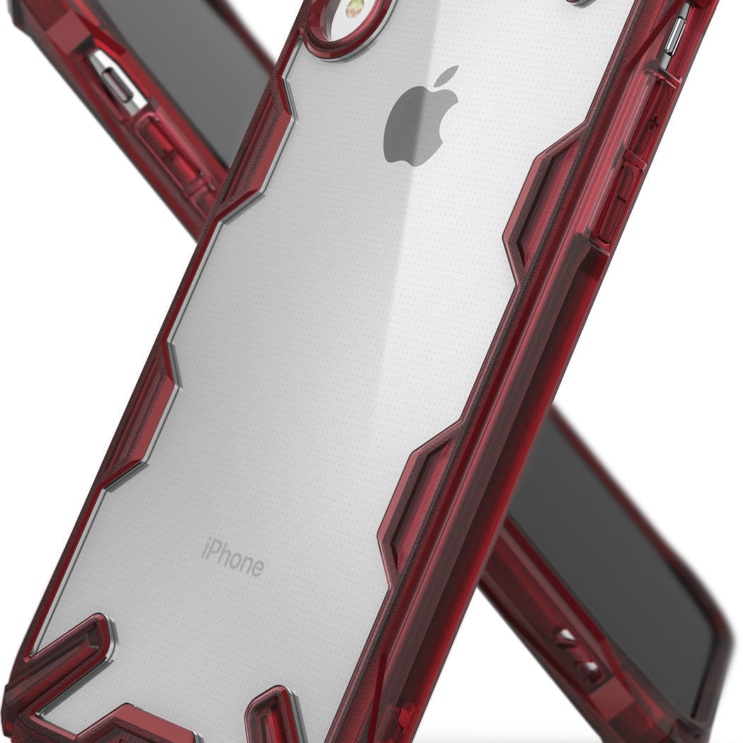 Ringke Fusion-X Compatibile Con Cover IPhone 14 Pro Max (6.7''), Custodia Disegni Camuffare Antigraffio Retro Rigido Con Antiurto Paraurti Robusto TPU - Camo Black - Foto 5