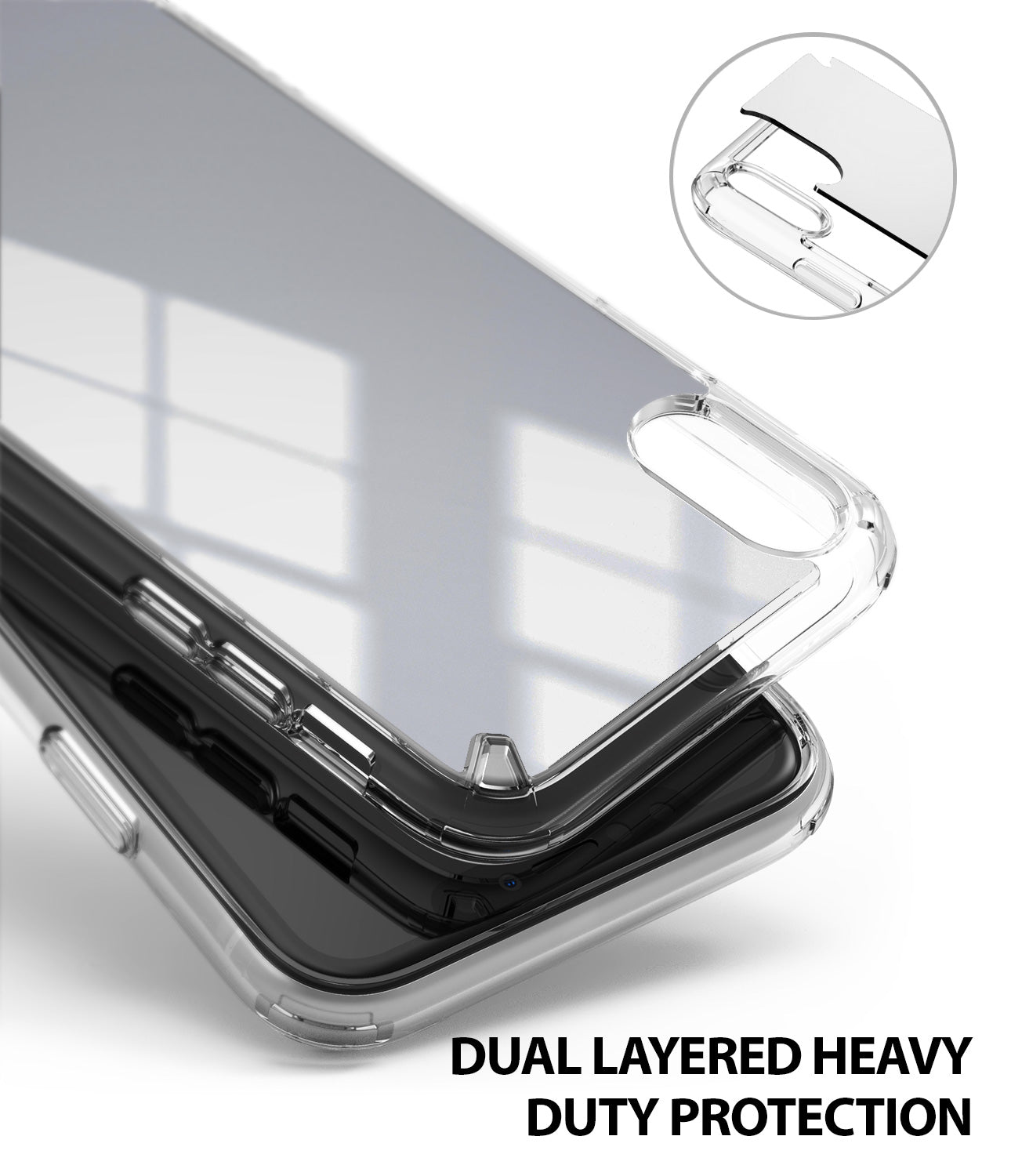 iPhone XR Case | Mirror - Silver – Ringke Official Store