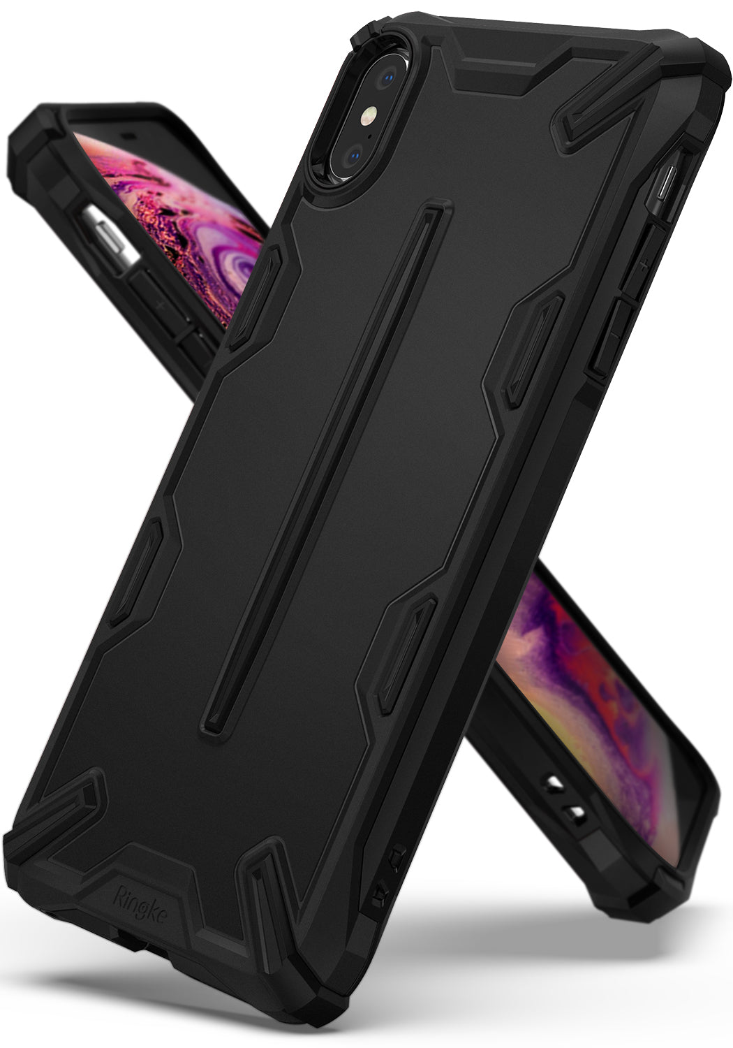 ringke dual-s for iphone xs case cover main black