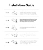 Galaxy S23 FE Screen Protector | Full Cover Glass - 2 Pack - Installation Guide