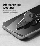 Galaxy S23 FE Screen Protector | Full Cover Glass - 2 Pack - 9H Hardness Coating. Resists scratches made from sharp, cutting objects.