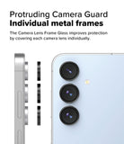 Protruding Camera Guard - Individual metal frames
