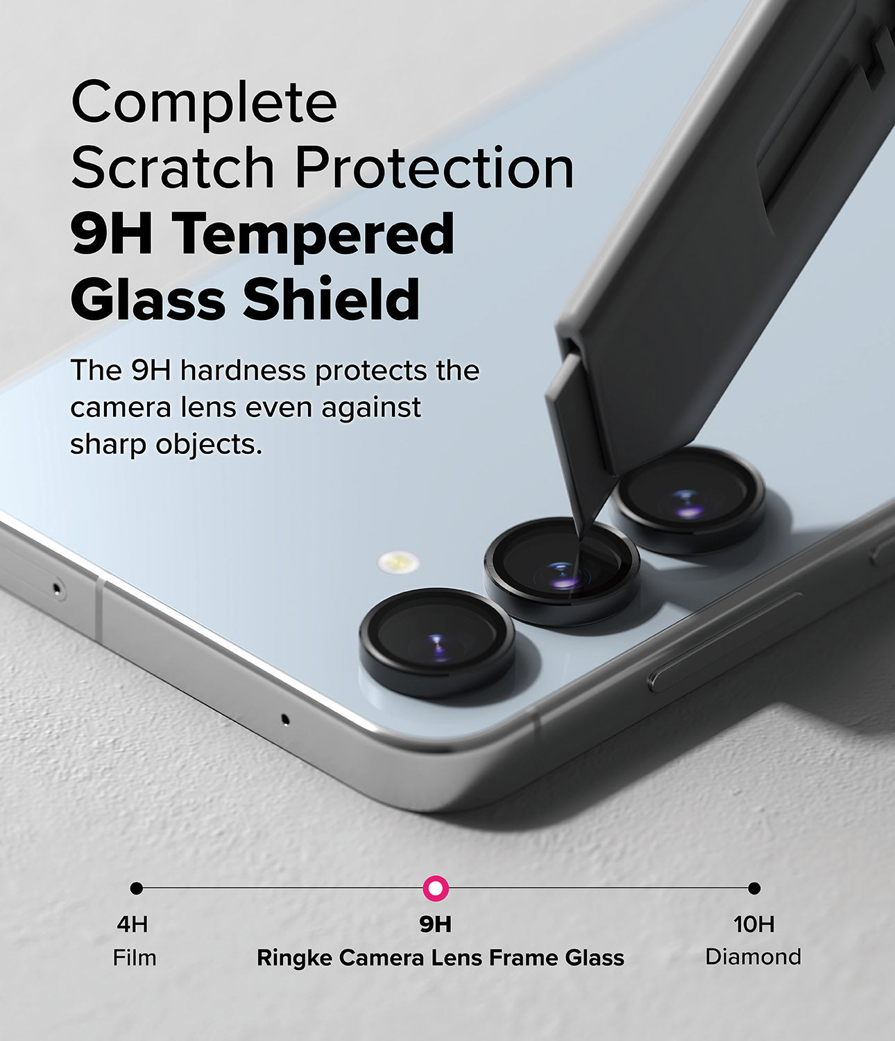 Complete Scratch Protection - 9H Tempered Glass Shield