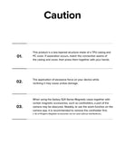 Galaxy S24 Ultra Case | Alles - Caution
