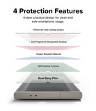 Galaxy S24 Ultra Screen Protector | Dual Easy Film [2 Pack] - 4 Protection Feature. 4-layer practical design for clean and safe smartphone usage.