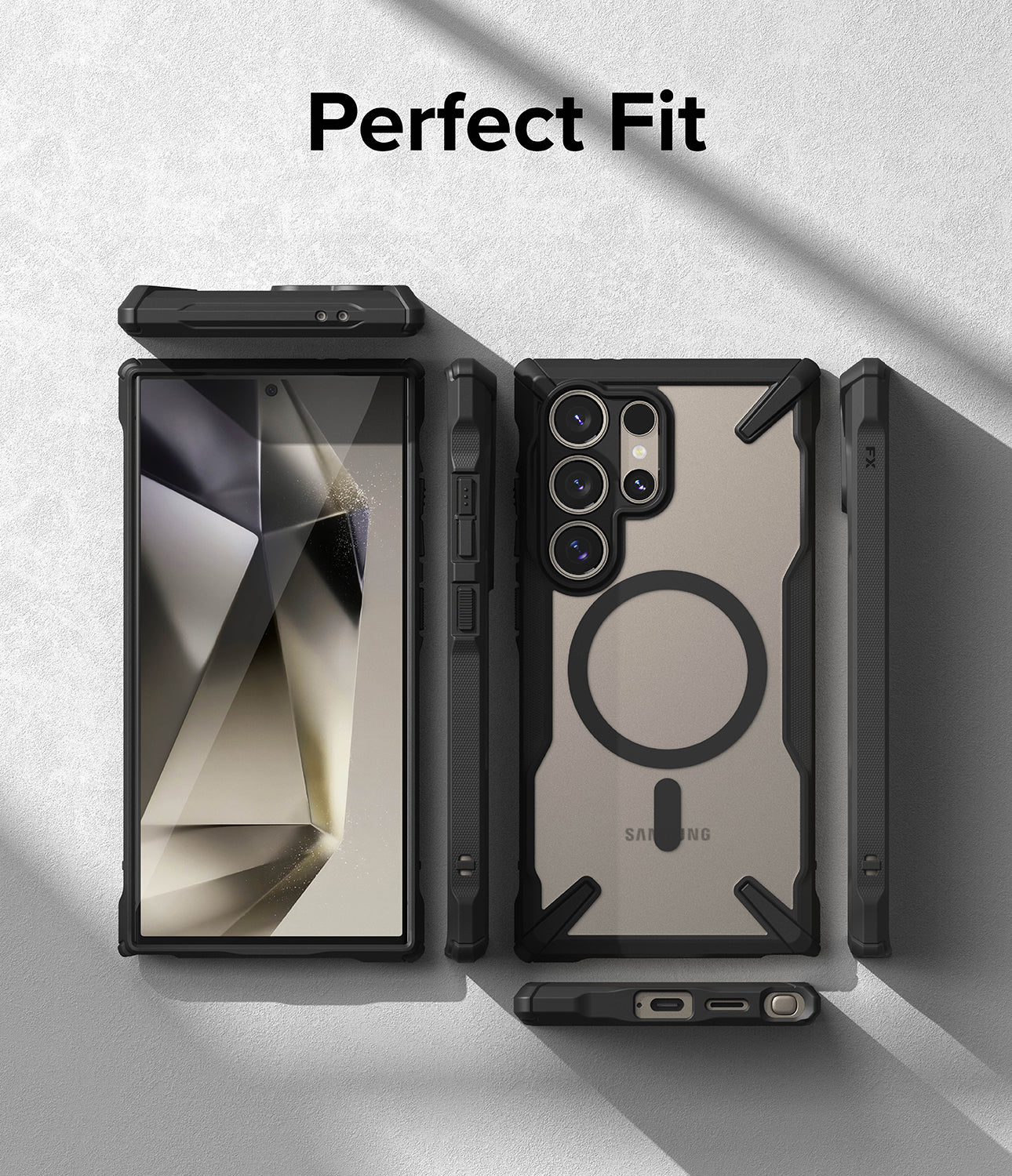 Galaxy S24 Ultra Case | Fusion-X Magnetic Matte - Perfect Fit