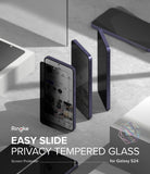 Galaxy S24 Screen Protector | Easy Slide Privacy Tempered Glass - By Ringke