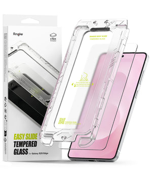 Galaxy S25 Edge Screen Protector Easy Slide Tempered Glass