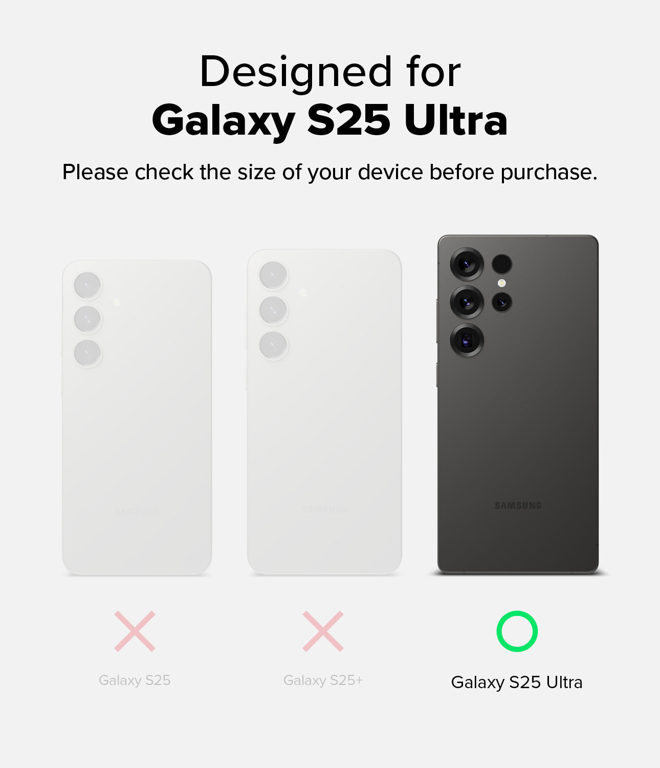Galaxy S25 Ultra Case | Fusion-X | Ringke Official Store
