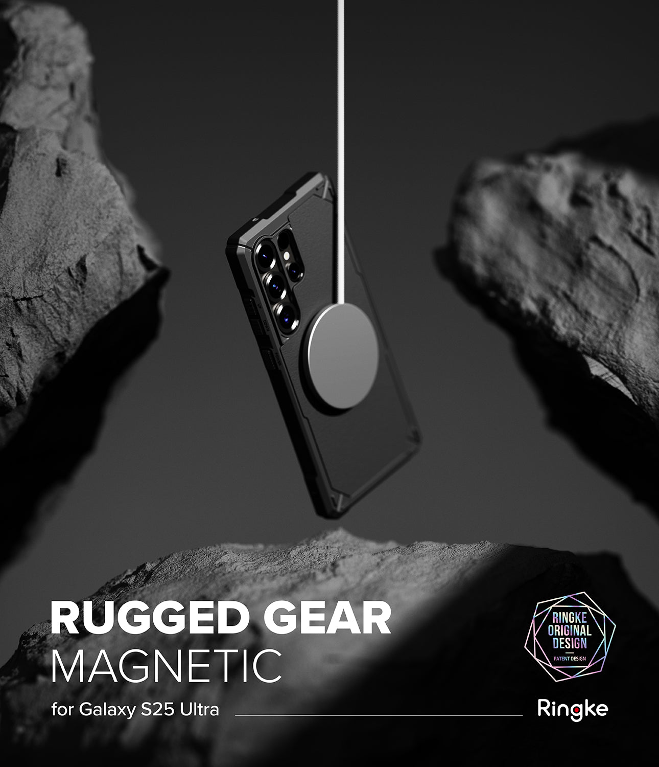Rugged Gear Magnetic for Galaxy S25 Ultra Case | Ringke