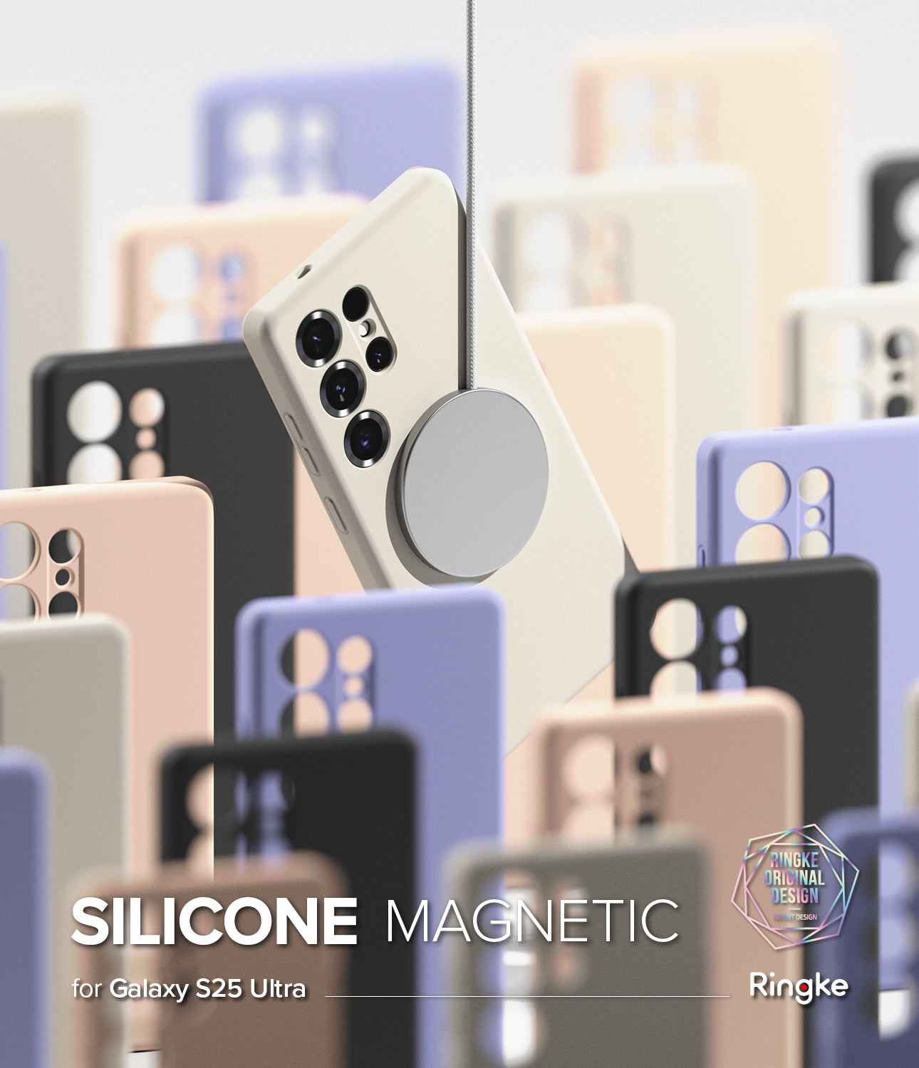 Galaxy S25 Ultra Case | Silicone Magnetic | Ringke Official Store