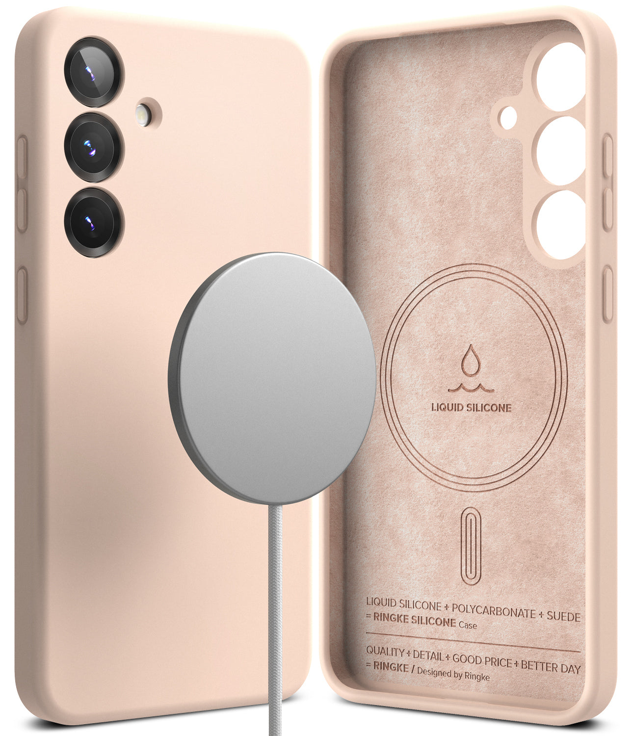 Galaxy S25 Case | Silicone Magnetic