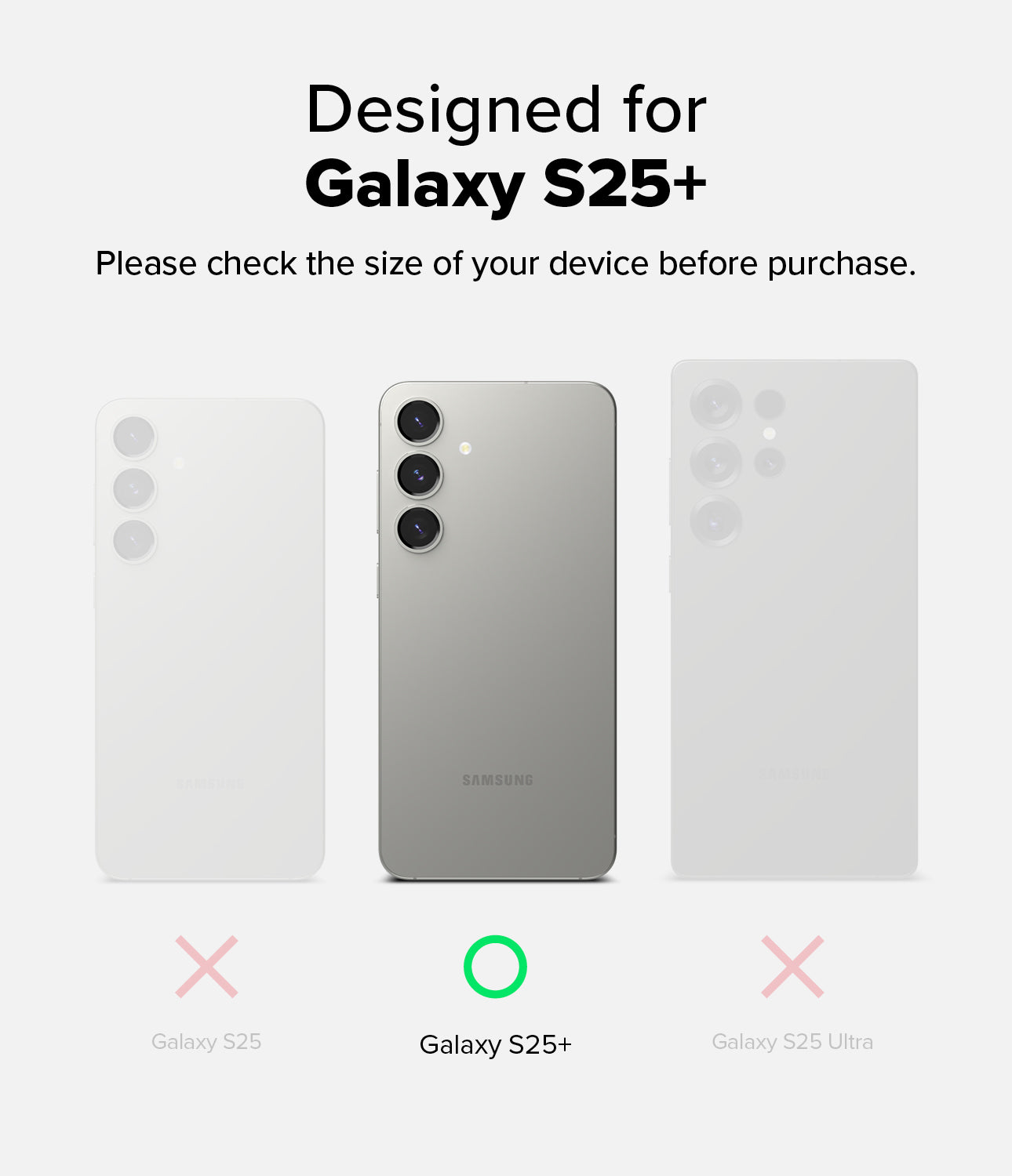 Galaxy S25 Plus Case | Fusion-X | Ringke Official Store