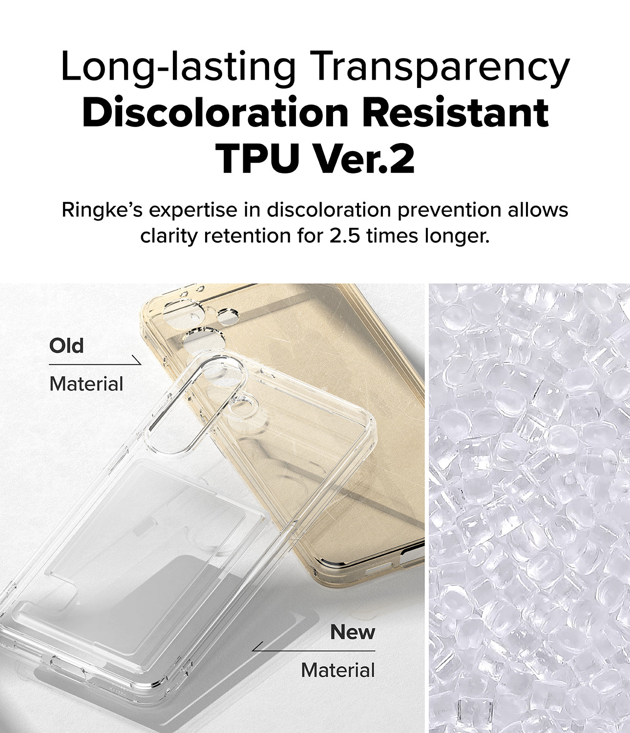 Galaxy S25 Plus Fusion Card | Long-lasting Transparency Discoloration Resistant TPU Ver.2